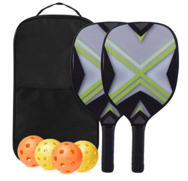 Pickleball Paddles Set - Includes 4 Balls - Rheasie & Co
