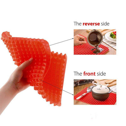 Red Silicone Baking Mat - Rheasie & Co