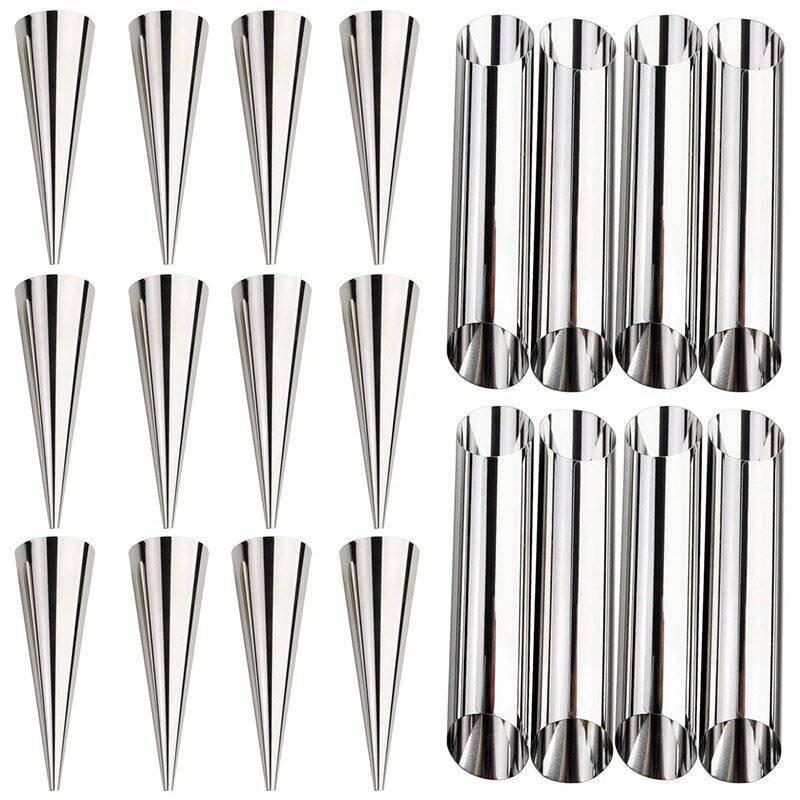 20 Pcs Stainless Steel Cone Molds - EcoTomble