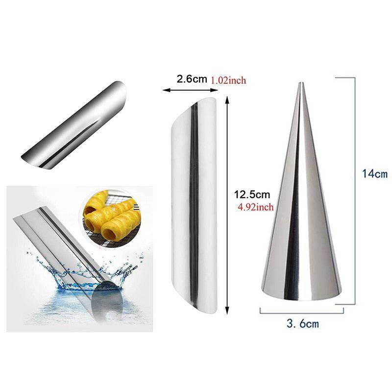 20 Pcs Stainless Steel Cone Molds - EcoTomble