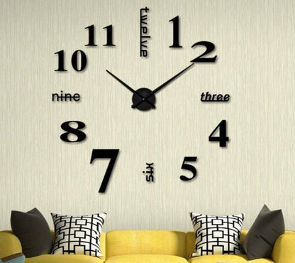 3D Wall Clock - EcoTomble