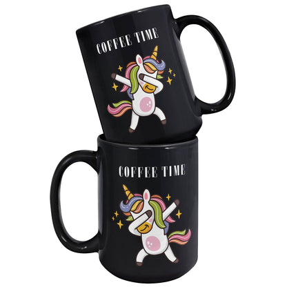 Unicorn Coffee - Time Mug 440ml - Rheasie & Co