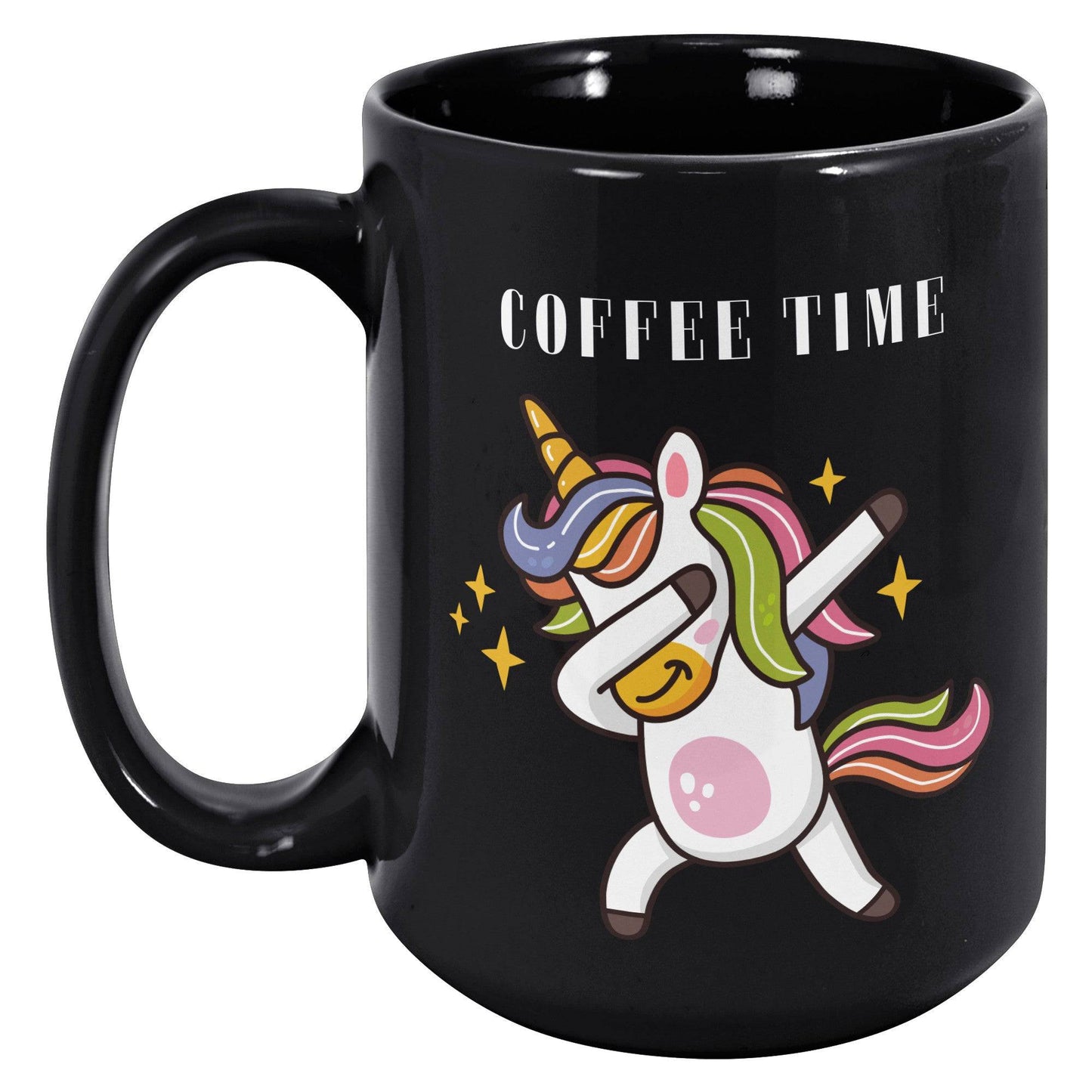 Unicorn Coffee - Time Mug 440ml - Rheasie & Co