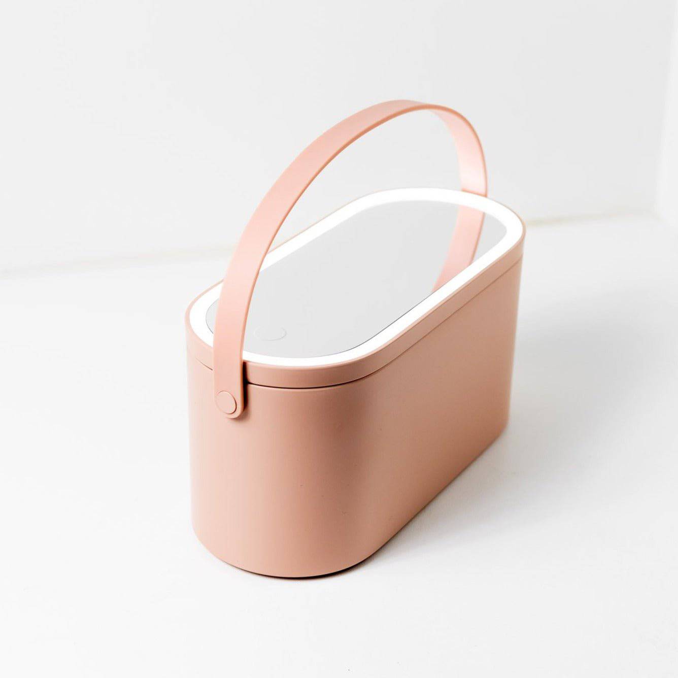 LED Makeup Case - Pink - Rheasie & Co