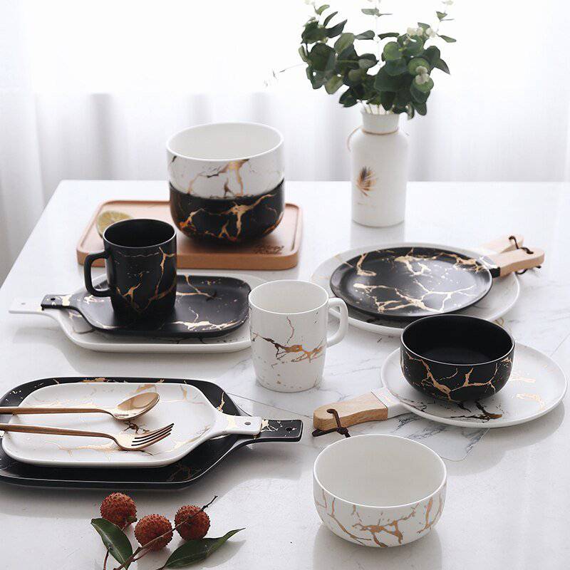 The Marble Servingware Collection - Rheasie & Co