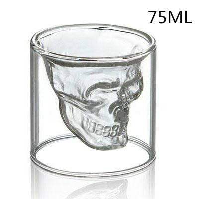 Skull Head Shot Glass (Set of 2 or 4) - Rheasie & Co