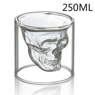 Skull Head Shot Glass (Set of 2 or 4) - Rheasie & Co