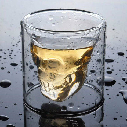 Skull Head Shot Glass (Set of 2 or 4) - Rheasie & Co