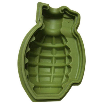 3D Grenade Ice Cube Silicone Mold - EcoTomble