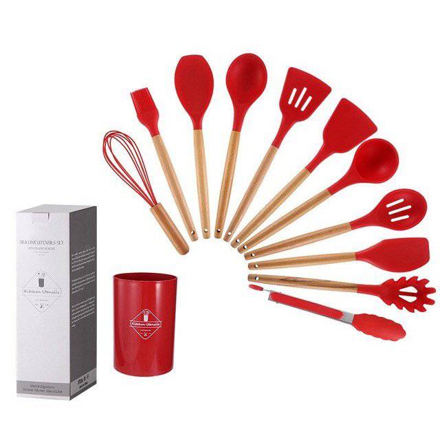 12 Piece Kitchen Utensil Set - Rheasie & Co