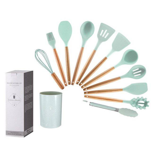 12 Piece Kitchen Utensil Set - Rheasie & Co