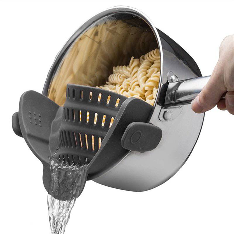 Silicone Clip-On Pot Colander - EcoTomble