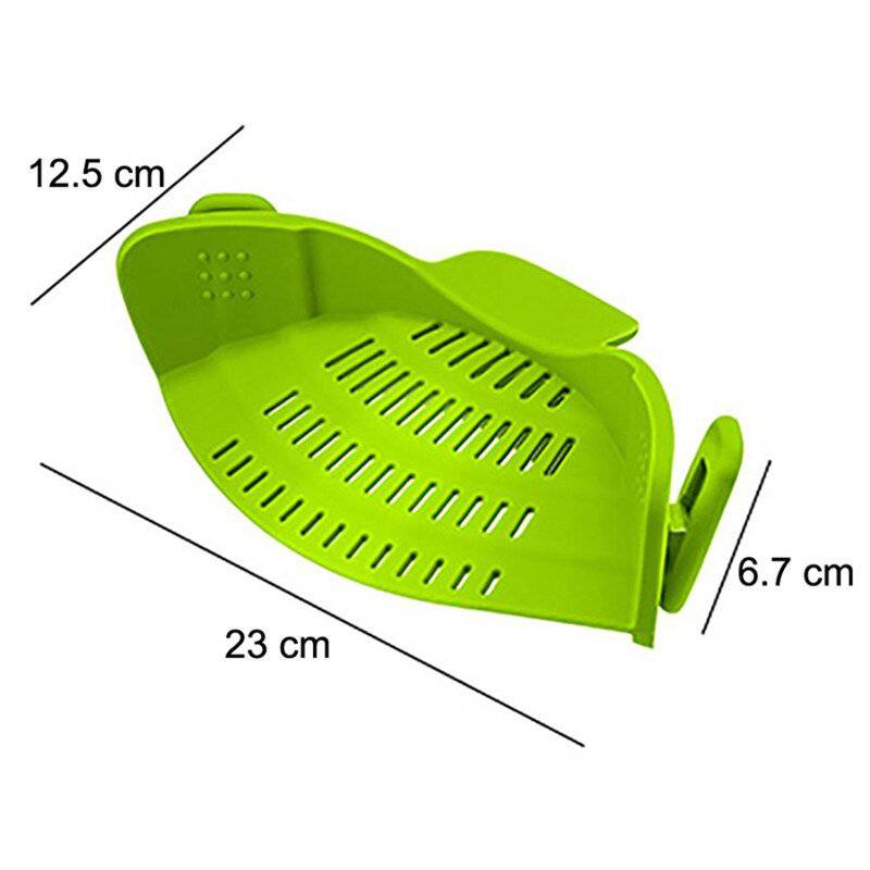 Silicone Clip-On Pot Colander - EcoTomble