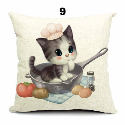 Teacup Kittens Cushion Covers - Rheasie & Co