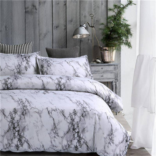 Marble Quilt Covers - Rheasie & Co