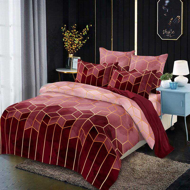 Geometric Quilt Cover - Rheasie & Co