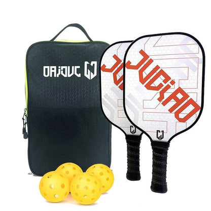 Pickleball Paddles Set - Includes 4 Balls - Rheasie & Co