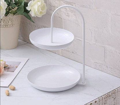 The Wrought Iron Double Tray - Rheasie & Co