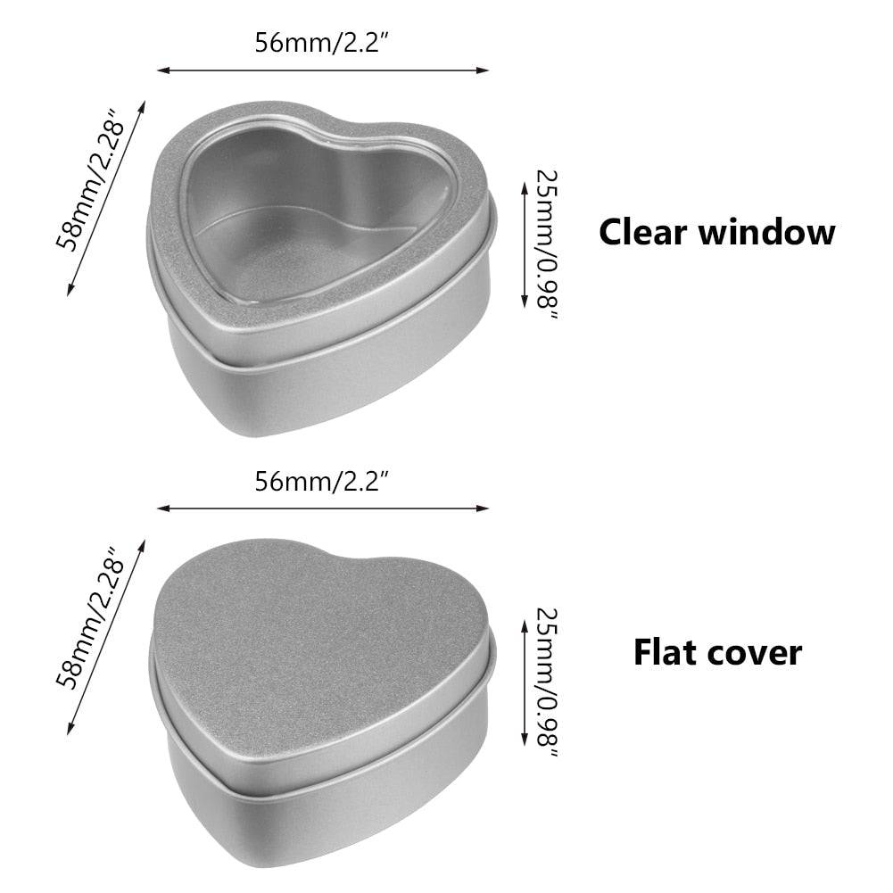 Heart Storage Boxes - Rheasie & Co