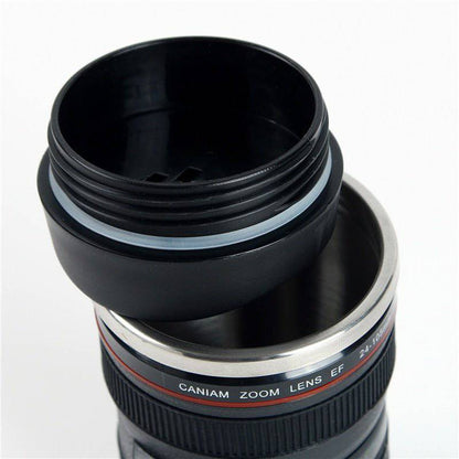 Camera Lens Coffee And Tea Travel Mug - EcoTomble