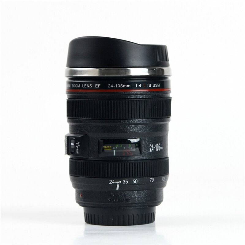 Camera Lens Coffee And Tea Travel Mug - EcoTomble