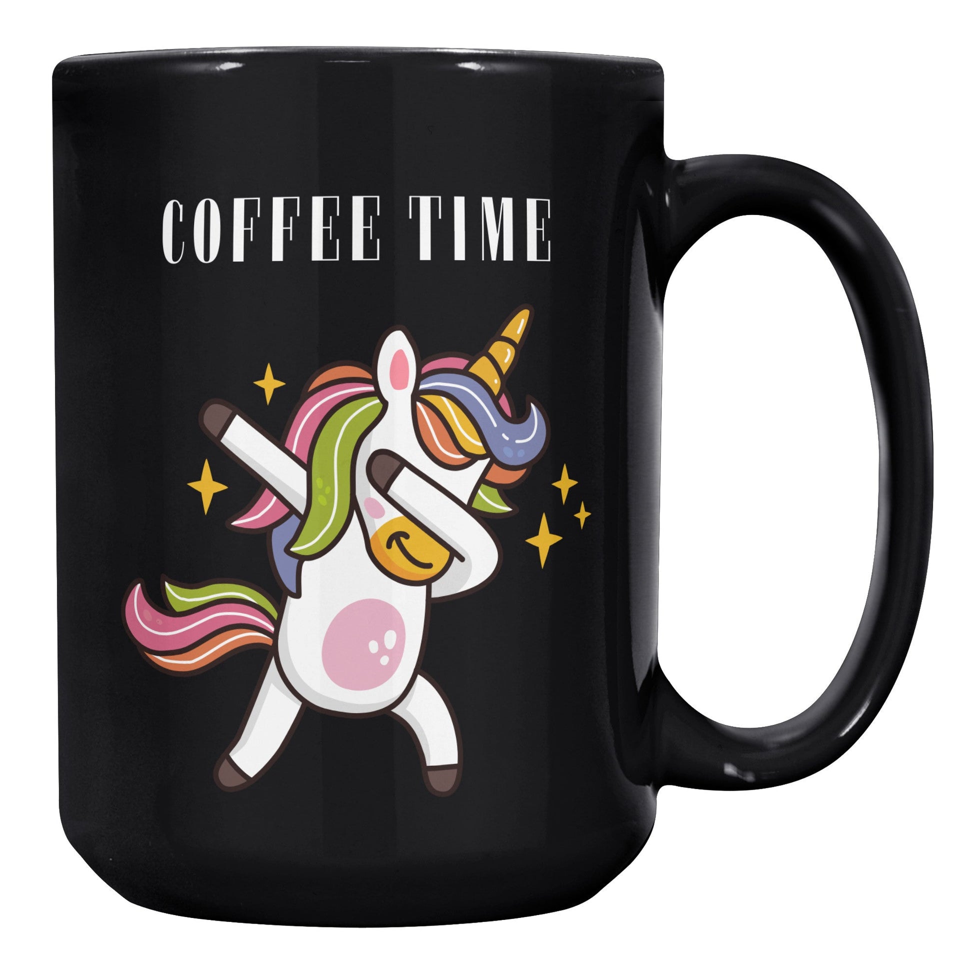 Unicorn Coffee - Time Mug 440ml - Rheasie & Co