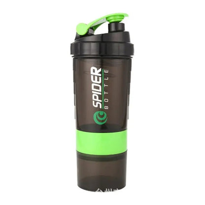 3 Layer Protein Shaker Bottle - Rheasie & Co