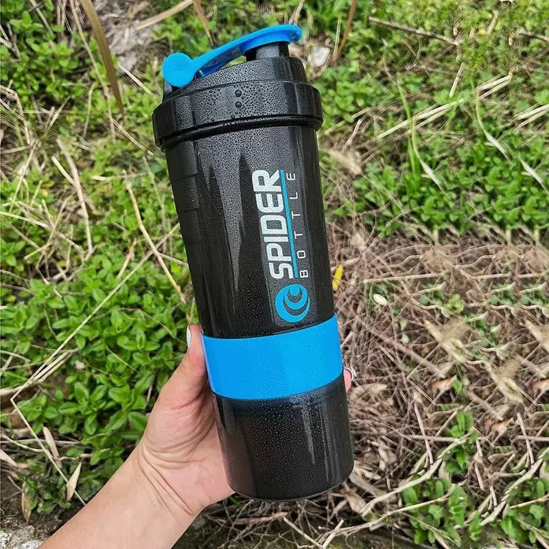 3 Layer Protein Shaker Bottle - Rheasie & Co