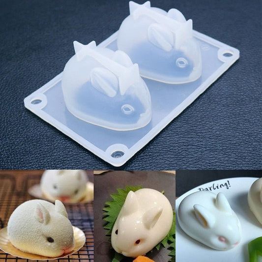 3D Easter Bunny Mold - EcoTomble