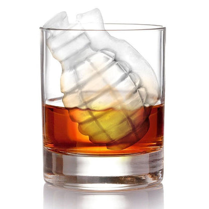 3D Grenade Ice Cube Silicone Mold - EcoTomble