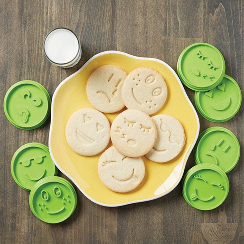 7Pcs Smiley Cookie Molds - EcoTomble