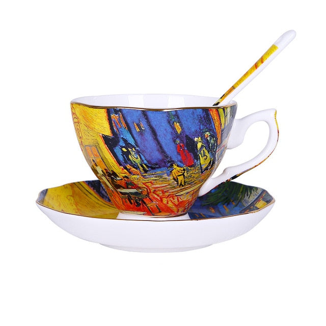 Van Gogh Tea and Coffee Cups - EcoTomble