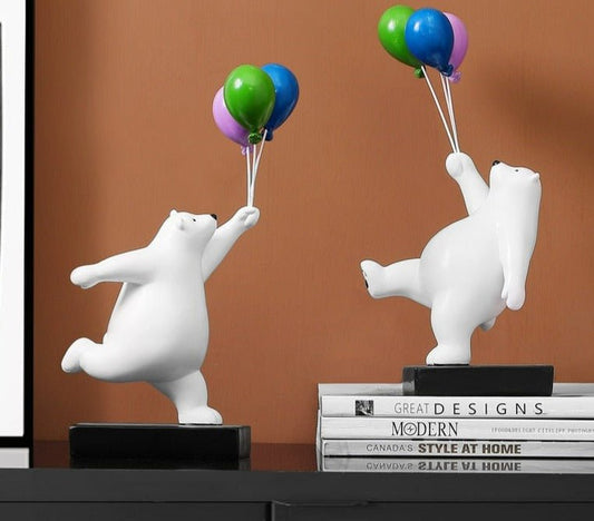 Balloon Bear Figurines - Rheasie & Co.