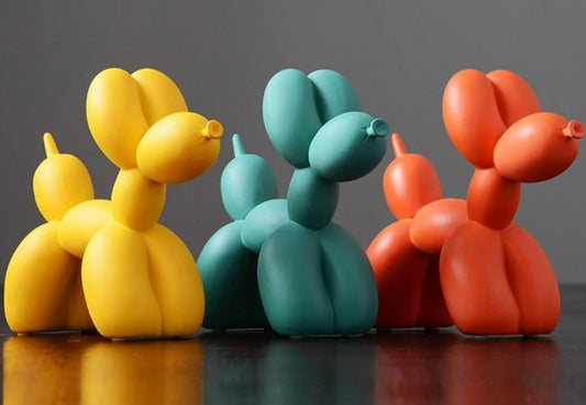 Balloon Dog Figurines - Rheasie & Co.