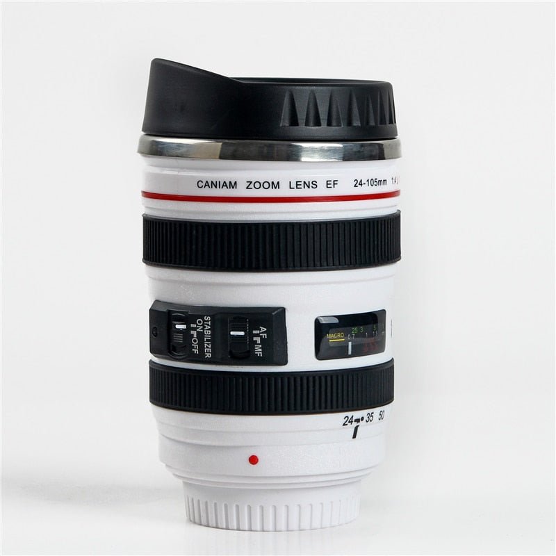 Camera Lens Coffee And Tea Travel Mug - EcoTomble