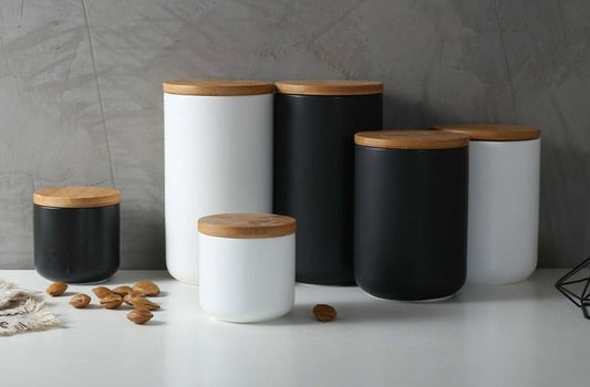 Ceramic Storage Jars - EcoTomble