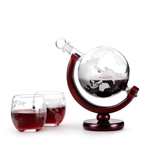 Globe Whiskey Decanter - Rheasie & Co