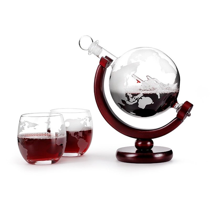 Globe Whiskey Decanter - Rheasie & Co