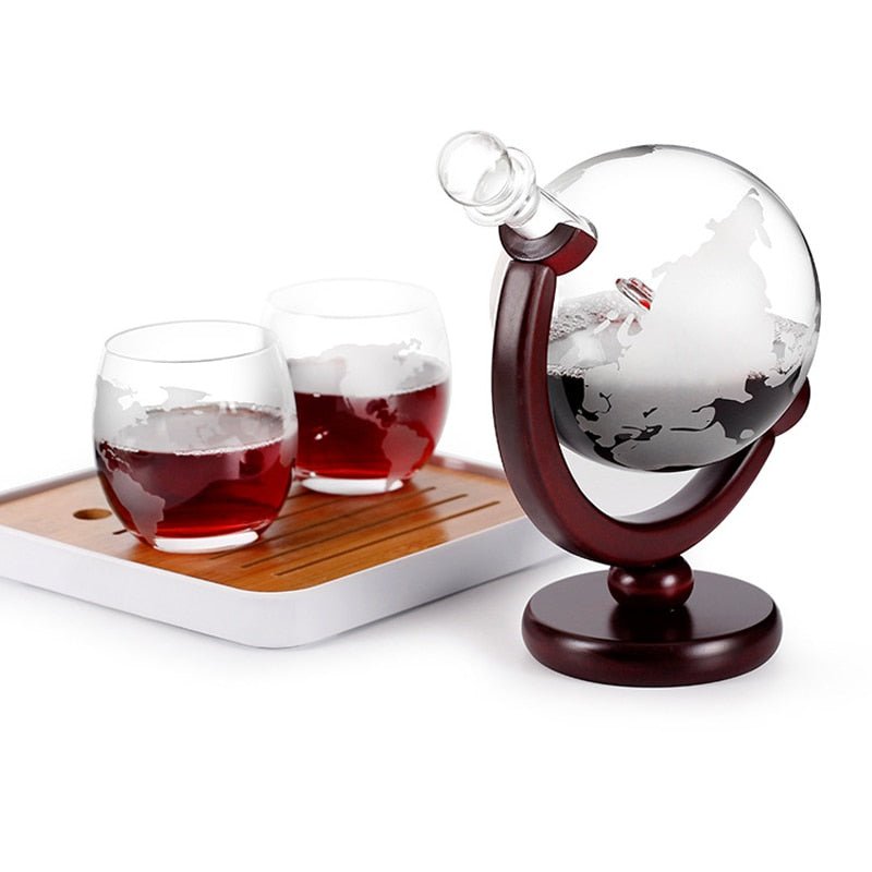 Globe Whiskey Decanter - Rheasie & Co