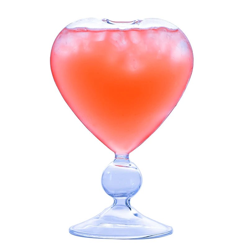 Heart shaped Cocktail Glasses (4 Piece) - Rheasie & Co