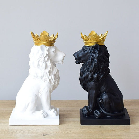 King of The Jungle Lion Statues - Rheasie & Co