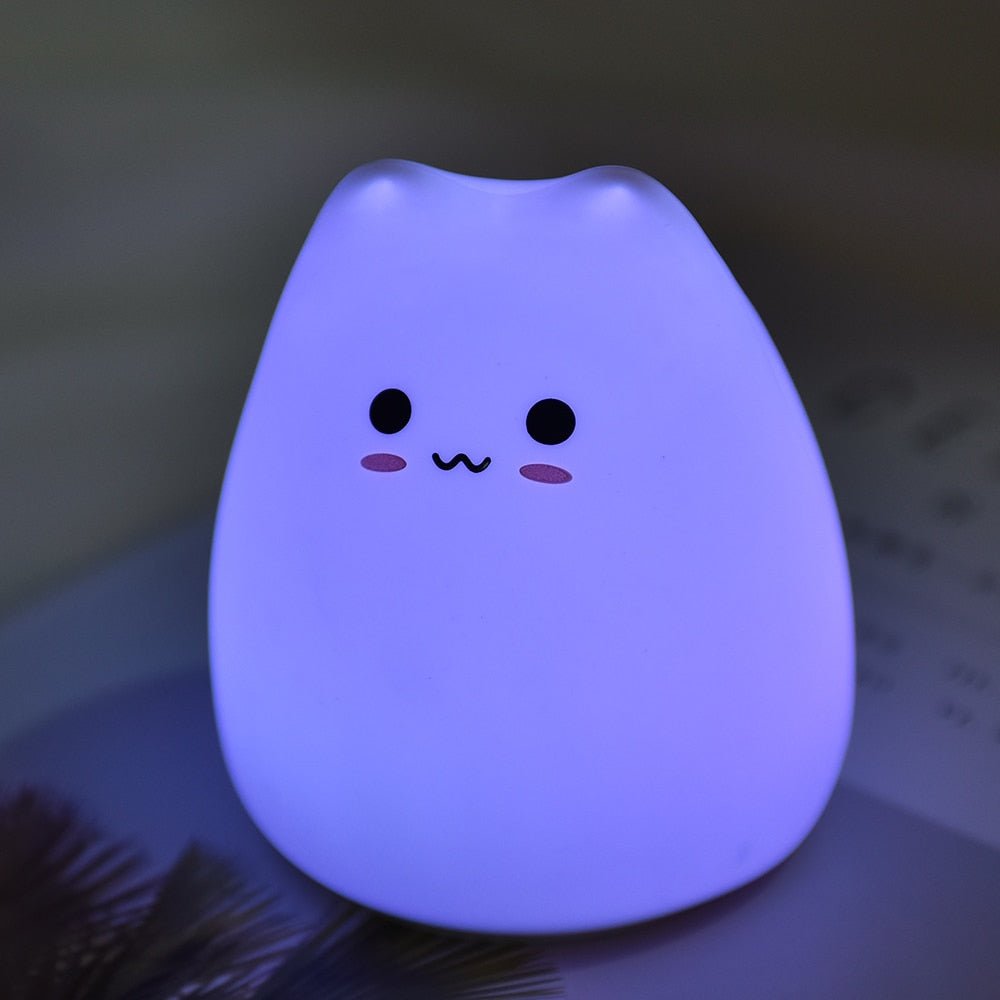 LED Kitty Cat Night Light - Rheasie & Co