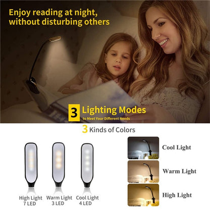 Mini 7 LED Reading Light - Rheasie & Co