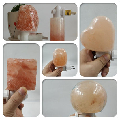 Natural Himalayan Crystal Salt Lamp - Rheasie & Co