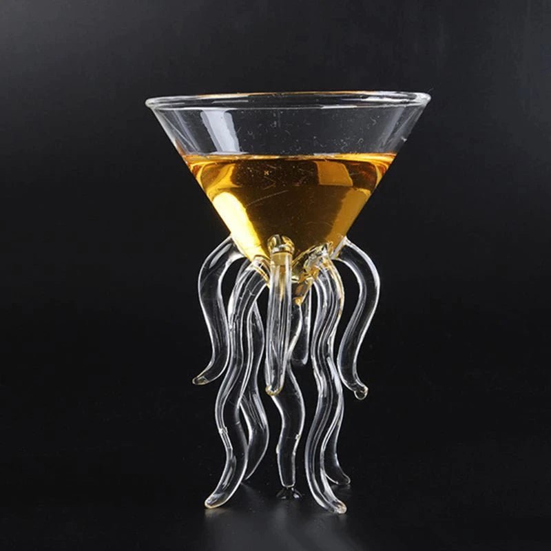 Octopus Cocktail Glass (4 or 6 Piece) - Rheasie & Co