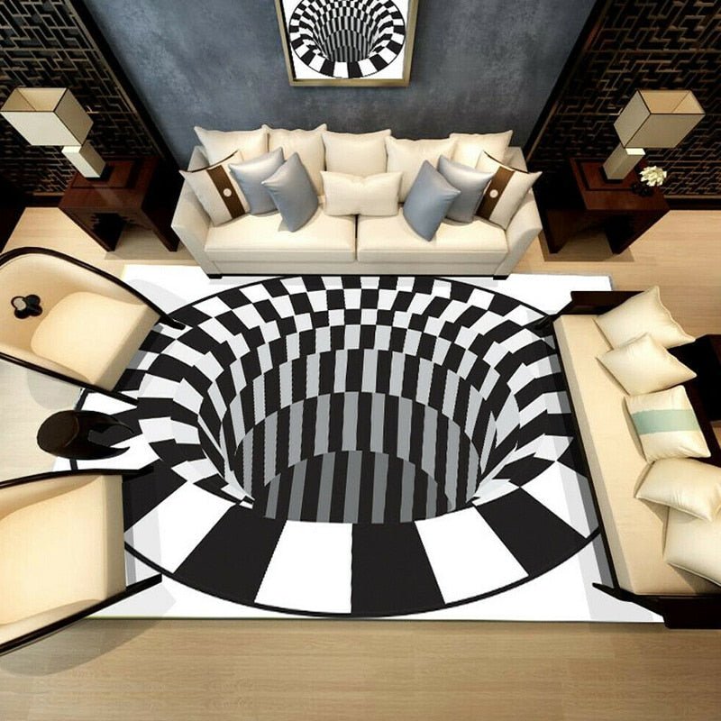 Optical Illusion Area Rug - Rheasie & Co