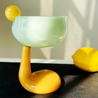 Palm Goblet Glass - Rheasie & Co