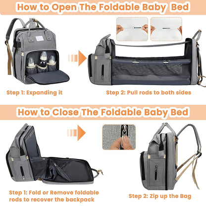 Portable Baby Bed and Travel Bag - Rheasie & Co