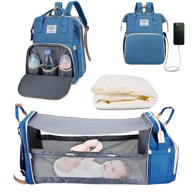 Portable Baby Bed and Travel Bag - Rheasie & Co