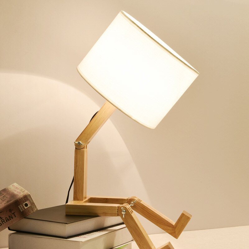 Robot Table Lamp - Rheasie & Co